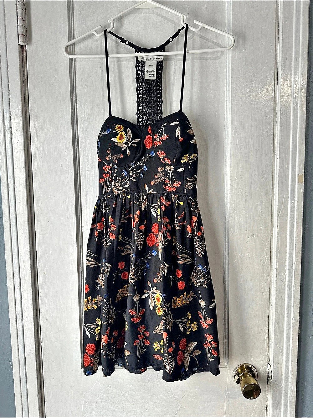 American Rag Cie Floral Mini Dress Size XXS